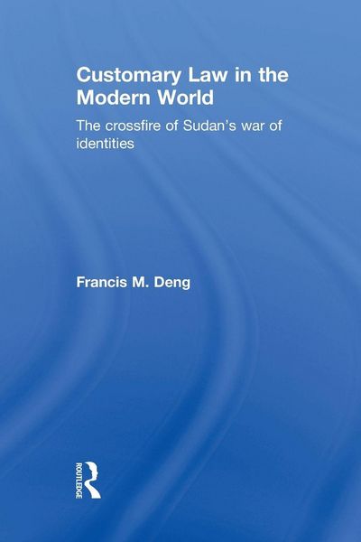 Produktbild: Customary Law in the Modern World