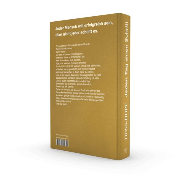 Produktbild: Jeden Tag einen Schritt. Limitierte Schmuckausgabe.