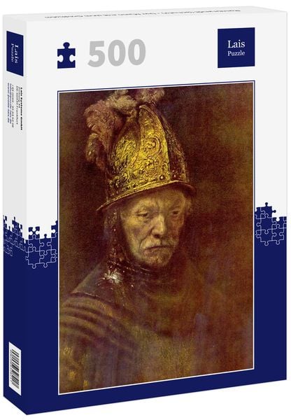 Lais Puzzle Rembrandt (Schule) - Der Mann mit dem Goldhelm 500 Teile