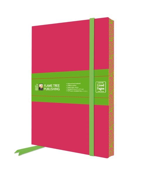Artisan Paperback Notizbuch DIN A5: Lippenstift Pink, von Flame Tree Publishing, Brown Trout-Auslieferer Flechsig, 978-1-83562-751-8