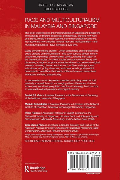 Produktbild: Race and Multiculturalism in Malaysia and Singapore