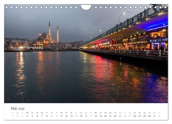 Produktbild: Istanbul - zwischen Okzident und Orient (Wandkalender 2026 DIN A4 quer), CALVENDO Monatskalender