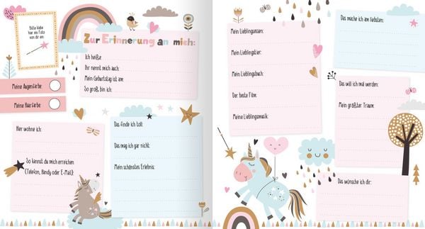 Produktbild: Meine Freunde &ndash; Einhorn (mit Wendepailletten)