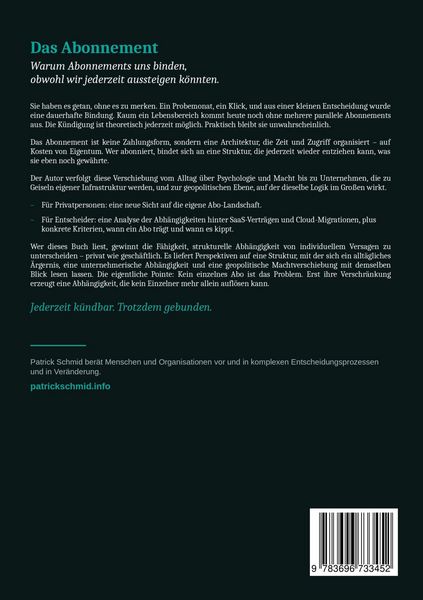 Produktbild: Das Abonnement