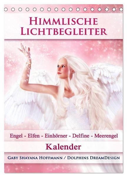 Produktbild: Himmlische Lichtbegleiter - Kalender (Tischkalender 2026 DIN A5 hoch), CALVENDO Monatskalender