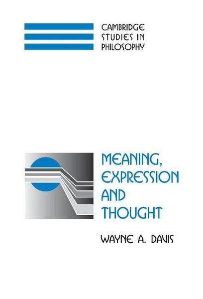 Produktbild: Meaning, Expression and Thought