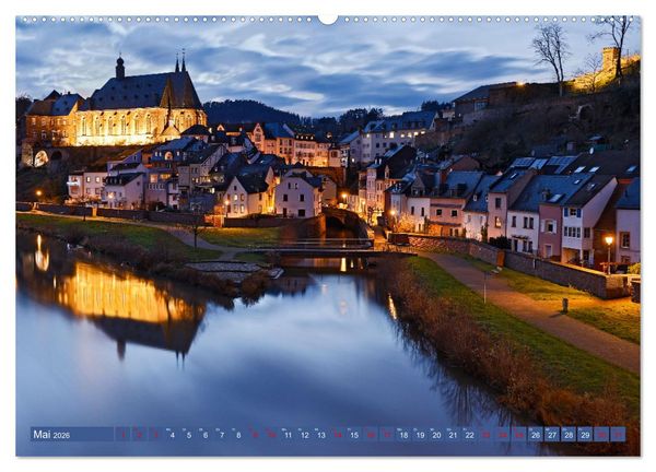 Produktbild: Idyllisches Saarburg (hochwertiger Premium Wandkalender 2026 DIN A2 quer), Kunstdruck in Hochglanz
