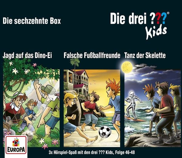 Produktbild: Die drei ??? Kids 3er Box -Folgen 46-48 (3 Audio-CDs)