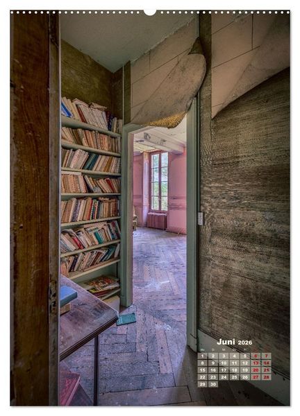 Produktbild: Lost Places - morbide Sch&ouml;nheiten (hochwertiger Premium Wandkalender 2026 DIN A2 hoch), Kunstdruck in Hochglanz