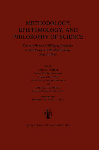 Produktbild: Methodology, Epistemology, and Philosophy of Science