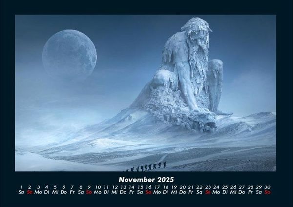 Produktbild: Mit Fantasy durch's Jahr 2025 Fotokalender DIN A4