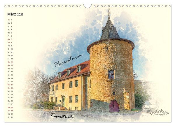 Produktbild: Bernburg meine Stadt (Wandkalender 2026 DIN A3 quer), CALVENDO Monatskalender