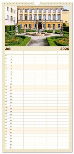 Produktbild: Familienplaner 2026 - Breslau. Polens architektonisches Juwel an der Oder mit 5 Spalten (Wandkalender, 21 x 45 cm) CALVENDO