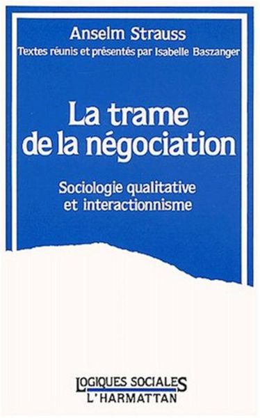 Produktbild: La trame de la n&eacute;gociation