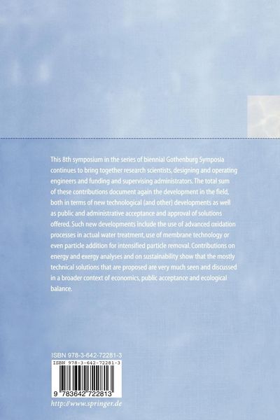 Produktbild: Chemical Water and Wastewater Treatment V