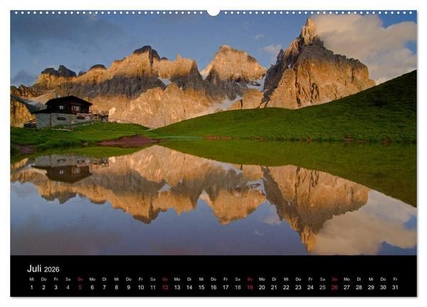 Produktbild: Alpen (Wandkalender 2026 DIN A2 quer), CALVENDO Monatskalender
