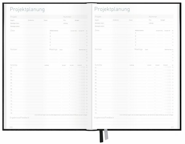 Produktbild: Business-Timer 26/27 17 Monate KL [Grau-Ros&eacute;]