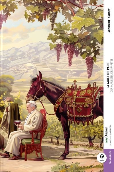 Produktbild: La mule du pape / Der Maulesel des Papstes (Buch + Audio-CD) - Frank-Lesemethode - Kommentierte zweisprachige Ausgabe Französisch-Deutsch