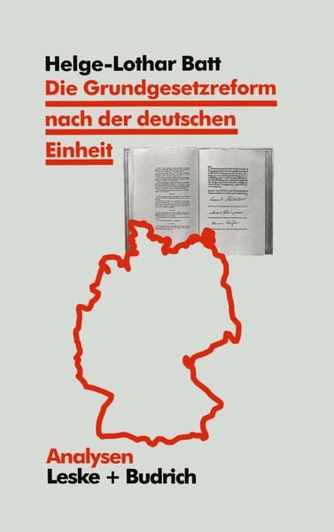 Produktbild: Die Grundgesetzreform nach der deutschen Einheit