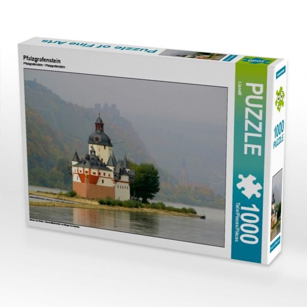 CALVENDO Puzzle Pfalzgrafenstein | 1000 Teile Lege-Größe 64x48cm Foto-Puzzle für glückliche Stunden