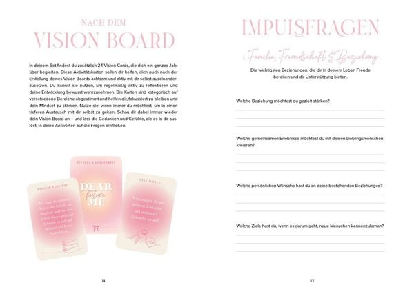 Produktbild: Vision Board: Dear Future Me &ndash; Bring your visions to life