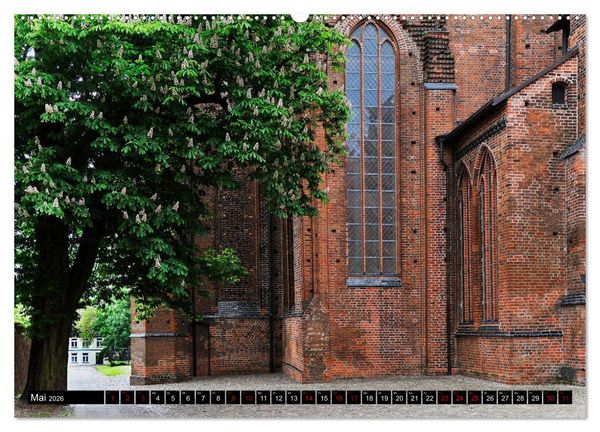 Produktbild: Ein Bummel durch die Hansestadt Wismar (hochwertiger Premium Wandkalender 2026 DIN A2 quer), Kunstdruck in Hochglanz