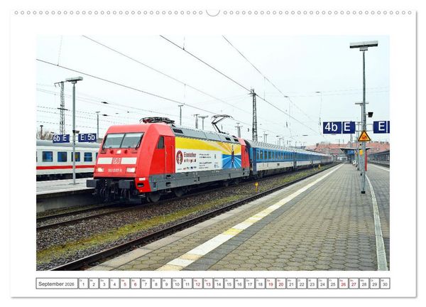 Produktbild: Die Baureihe 101 der Deutschen Bahn (hochwertiger Premium Wandkalender 2026 DIN A2 quer), Kunstdruck in Hochglanz