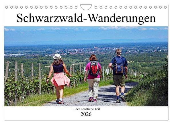 Produktbild: Schwarzwald-Wanderungen (Wandkalender 2026 DIN A4 quer), CALVENDO Monatskalender