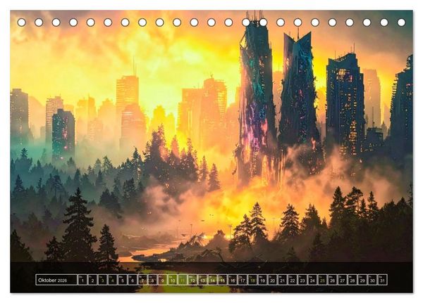 Produktbild: Die Natur kehrt zur&uuml;ck (Tischkalender 2026 DIN A5 quer), CALVENDO Monatskalender
