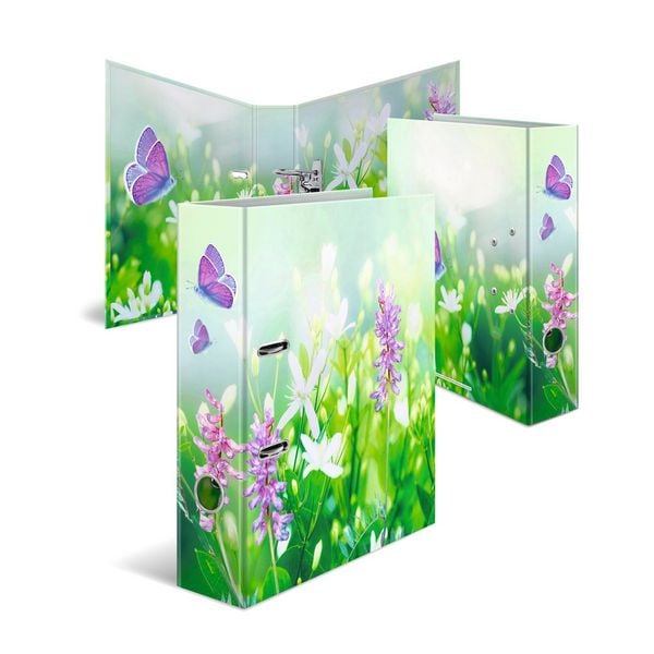 Produktbild: HERMA Motivordner Wild Flowers DIN A4 R&uuml;ckenbreite 7cm