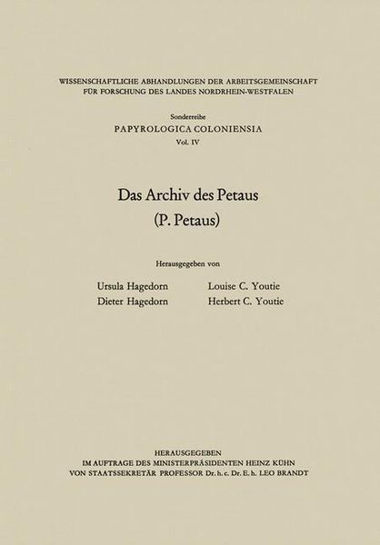 Produktbild: Das Archiv des Petaus