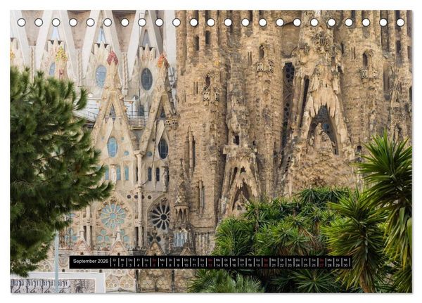Produktbild: Costa Brava &ndash; inklusive Barcelona (Tischkalender 2026 DIN A5 quer), CALVENDO Monatskalender
