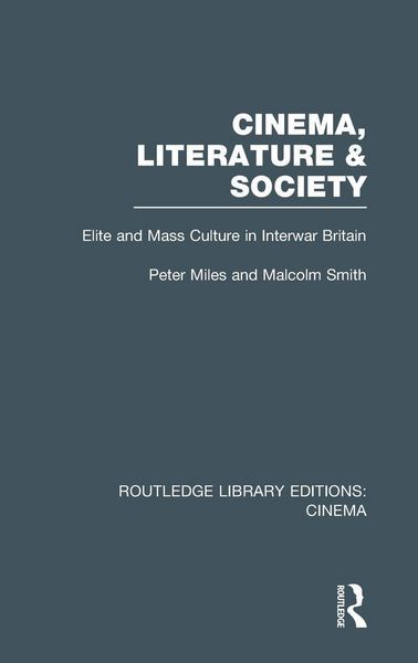 Produktbild: Cinema, Literature & Society