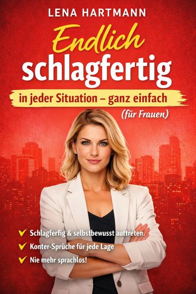 Produktbild: Endlich schlagfertig in jeder Situation - ganz einfach (f&uuml;r Frauen)