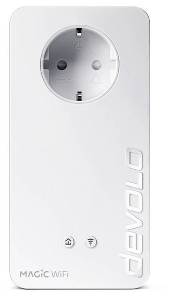 Produktbild: Devolo Magic 2 WiFi 6 next Powerline WLAN Multiroom Starter Kit 07195 Powerline, WLAN 2400 MBit/s