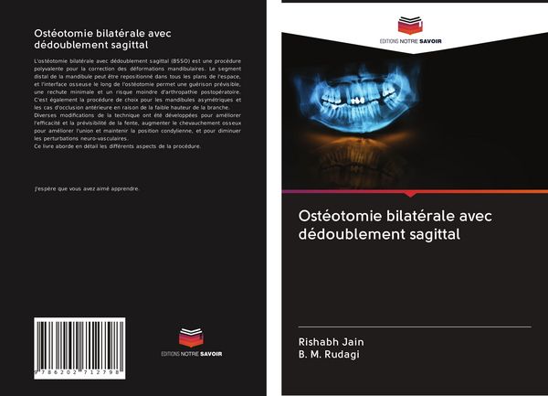 Produktbild: Ost&eacute;otomie bilat&eacute;rale avec d&eacute;doublement sagittal