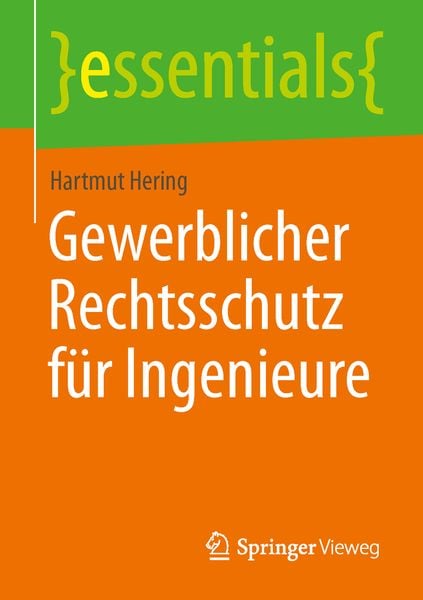 Produktbild: Gewerblicher Rechtsschutz f&uuml;r Ingenieure