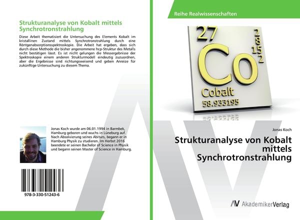 Produktbild: Strukturanalyse von Kobalt mittels Synchrotronstrahlung