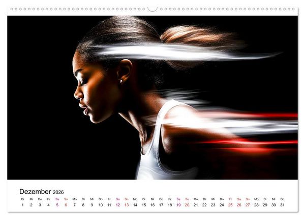 Produktbild: Sport Art (hochwertiger Premium Wandkalender 2026 DIN A2 quer), Kunstdruck in Hochglanz