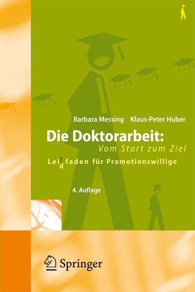 Produktbild: Die Doktorarbeit: Vom Start zum Ziel