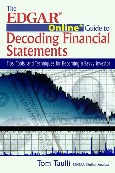 Produktbild: The Edgar Online Guide to Decoding Financial Statements