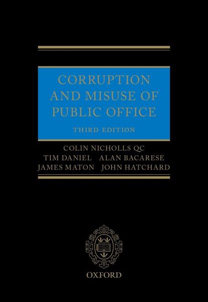 Produktbild: Corruption and Misuse of Public Office