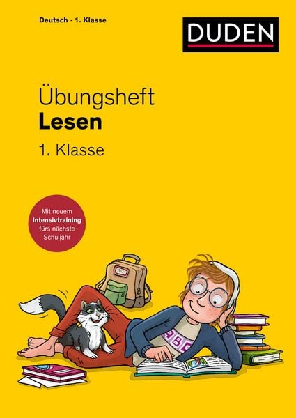 Produktbild: &Uuml;bungsheft - Lesen 1. Klasse
