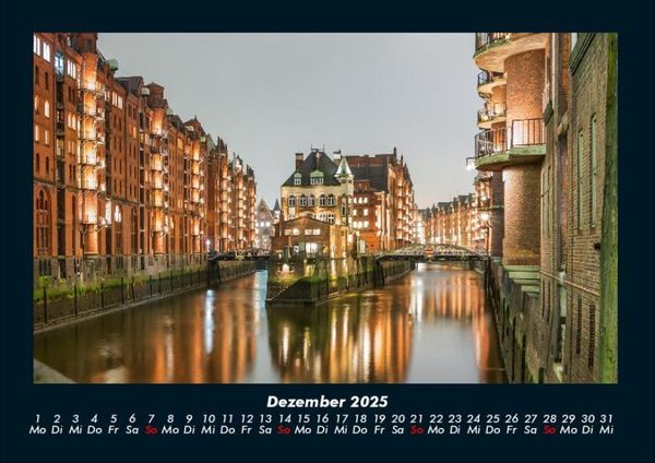 Produktbild: Hamburg 2025 Fotokalender DIN A4