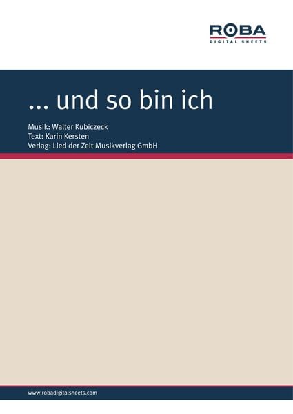 Produktbild: ... und so bin ich