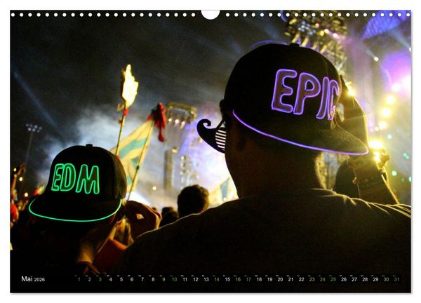 Produktbild: DJ Liveact (Wandkalender 2026 DIN A3 quer), CALVENDO Monatskalender