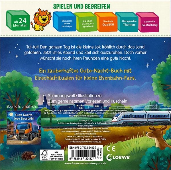 Produktbild: Gute Nacht, kleine Lok!