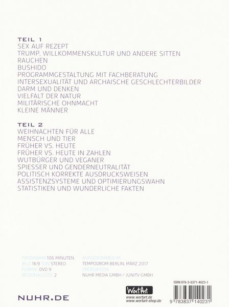 Produktbild: Nur Nuhr