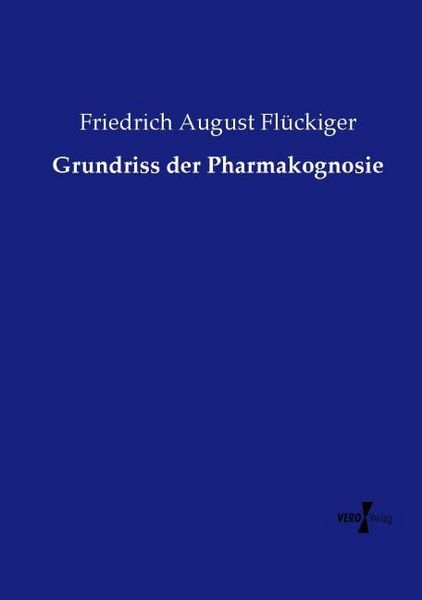 Produktbild: Grundriss der Pharmakognosie