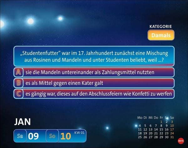 Produktbild: Wer wei&szlig; denn sowas? Tagesabrei&szlig;kalender 2027